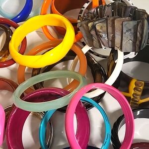 FA672 Wearable Vintage Bracelets Grab Bag or Craft Lot
